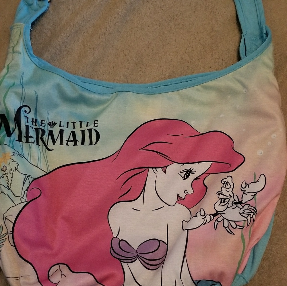 Little mermaid hobo bag